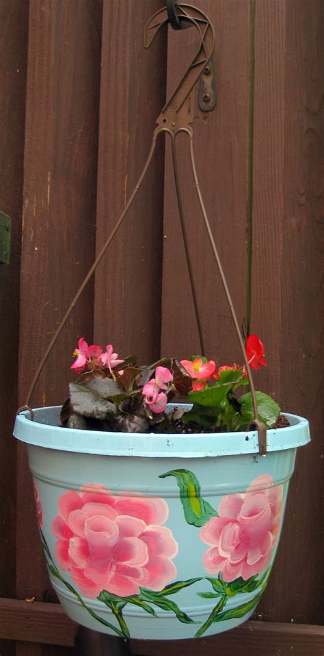 Cassie Stephens Diy Rosy Flower Pots