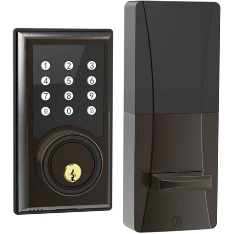 Pack Of 9 Turbolock Tl 201 Electronic Keypad Deadbolt Keyless Entry