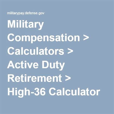 Military Retirement Pay Calculator Morgankhelis