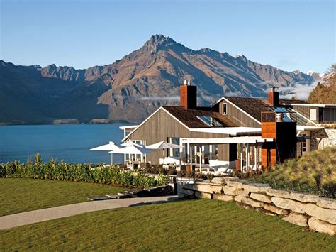 Matakauri Lodge Queenstown New Zealand Luxury Lodge Lakeside
