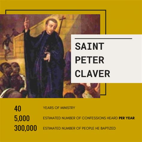 When he became a young man he entered the society of. Saint Peter Claver - Get To Know This Amazing Saint ...