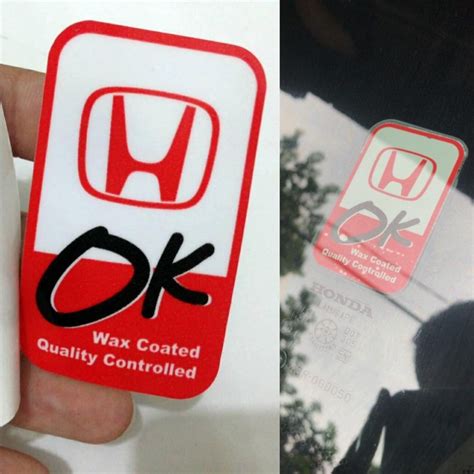 Jual Sticker Ok Honda Jakarta Utara Skyrev Online Tokopedia