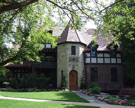 Ipernity Tudor House With Turret In Forest Hills Gardens July 2007