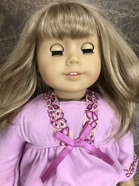 American Girl Doll Blonde Hairblue Eyes Ebay