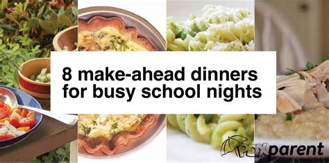 Meal prep like a pro (and save yourself some sanity during the week) with these easy freezer dinners. 8 Make-Ahead Dinners for Busy School Nights - PDX Parent