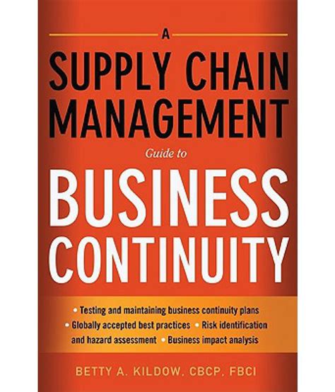 A Supply Chain Management Guide To Business Continuity Buy A Supply