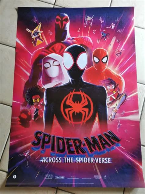Spider Man Across The Spider Verse Original Movie Poster 27x40 Italian 1 Side 6375 Picclick