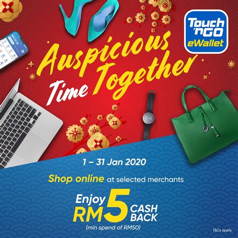 This season of giving in the end of the year of 2019, touch n apart from these touch n go promos, we're giving you more convenience with just a tap of a button. Touch 'n Go eWallet: Shop Online RM5 Cashback | mypromo.my