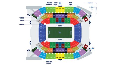 Nissan Stadium Seating Chart Rows