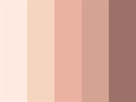 Rosy Pale Skin Цветовые схемы Цвета кожи Цветовые палитры