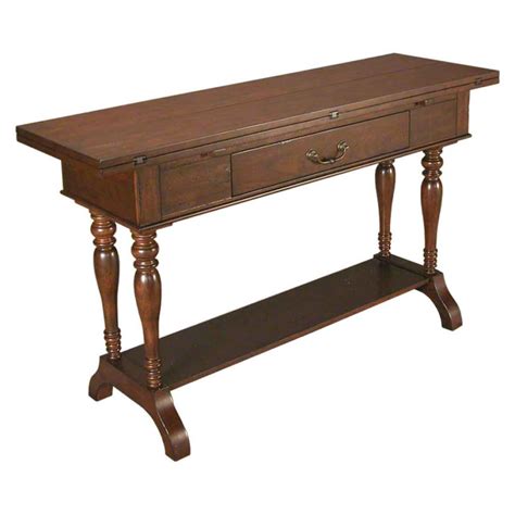 Flip Top Consoledining Table Available In 2 Finishes Accents Beyond