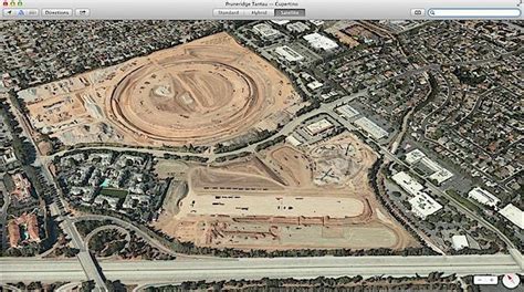 Exclusive New Aerial Videos Show Apples Spaceship Campus 2 Taking