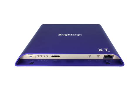 Brightsign Xt244 Standard Io Media Player Quest Audio Visual