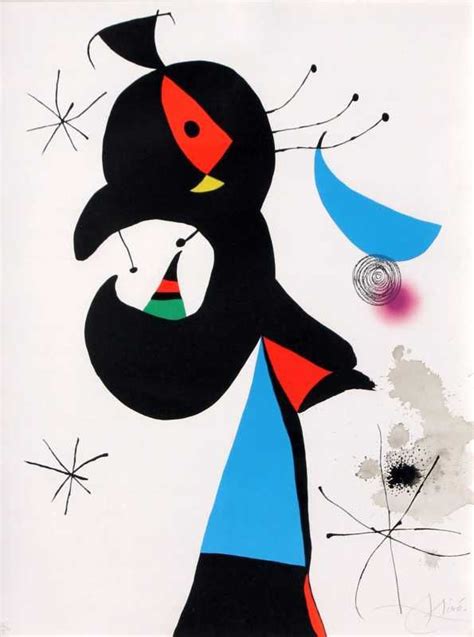 Montroig Iv Abstract Prints Art Joan Miro