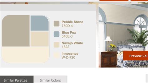 Behr Pebble Stone Color Palette Color Paint Colors House