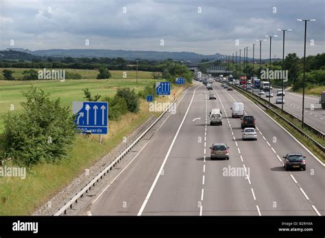 M4 Motorway Bristol Stock Photo Alamy