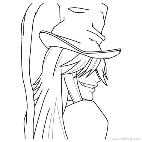 Black Butler Undertaker Coloring Pages