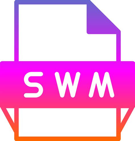 Swm File Format Icon 15712192 Vector Art At Vecteezy