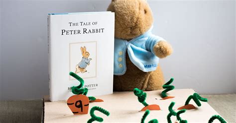 But peter, who was very naughty, ran straight away to mr. DIY Peter Rabbit Inspired Maths Game for Counting and ...