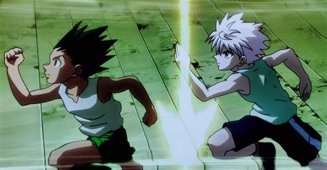 Killua Gon Run Hunter Anime Killua Anime