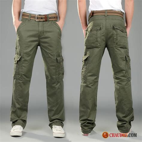 Pantalon pour hommes avec deux poches à l'avant, deux poches à l'arrière. Pantalon Taille Elastique Pour Homme Middle Waisted Slim ...