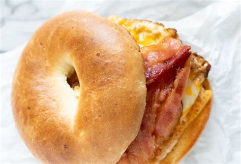 Bacon Egg And Cheese Bagel Recipe Oh Snap Cupcakes