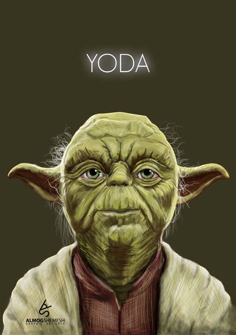 Yoda Created By Almog Smesh Star Wars Geek Star Wars Nerd Star Wars Art