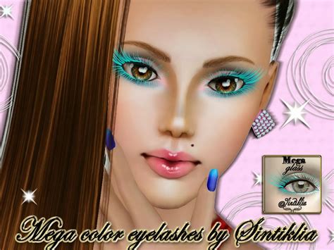 My Sims 3 Blog Mega Color 3d Eyelashes Low Poly Version With 8