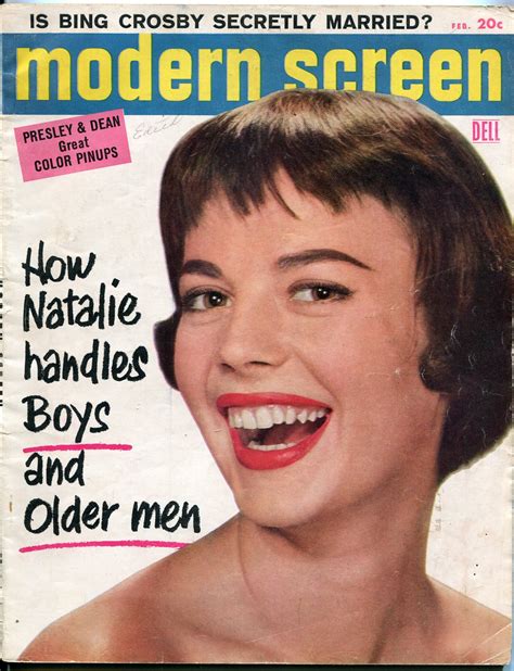 Modern Screen Magazine February 1957 Natalie Wood Bing Crosby Bob