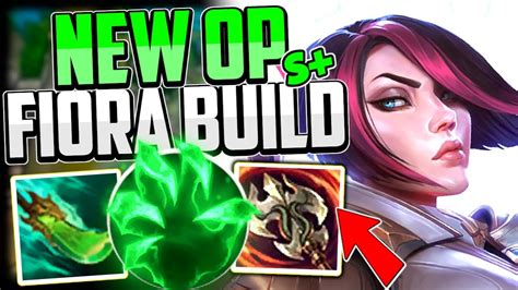 How To Play FIORA CARRY Best Build Runes Season 13 Fiora Guide