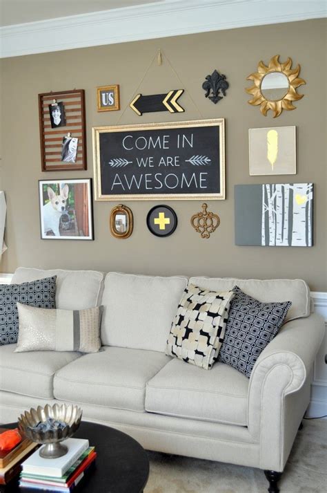 Shop for arrow wall decor online at target. DIY Black Gold Gallery Wall | Diy living room decor, Decor, Diy home decor on a budget
