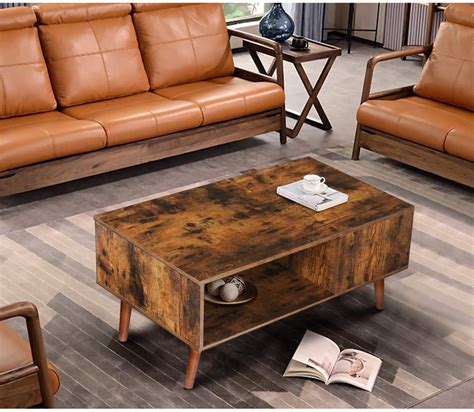 A smaller wooden coffee table can give your room a very traditional look, depending on which model you pick. Top 10 Best Coffee Tables with Storage in 2020 - Reviews ...