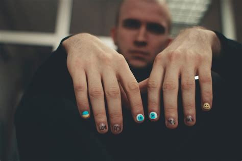 Men And Nail Art A Creative Trend Thats Beginning To Take Off