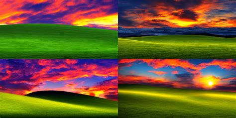 Windows Xp Wallpaper Sunset Stable Diffusion Openart
