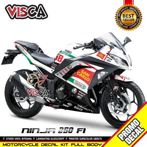 Jual Decal Ninja Fi Full Body Stiker Ninja Fi Full Body Striping Ninja Fi Variasi