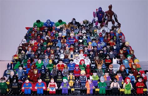 All 163 Lego Super Hero Minifigures In One Picture Quick Before They