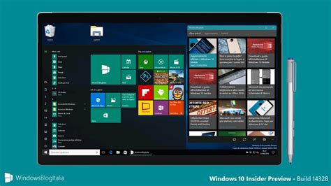 Hands On Windows 10 Build 14328 Youtube