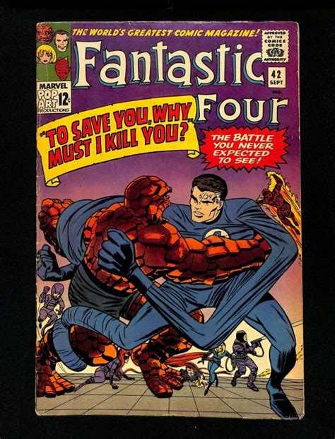 Fantastic Four 42 Frightful Four Appearance Jack Kirby Full Runs