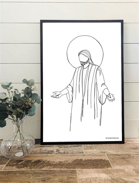 Christ Prints | Prints, Black and white prints, Engineer prints
