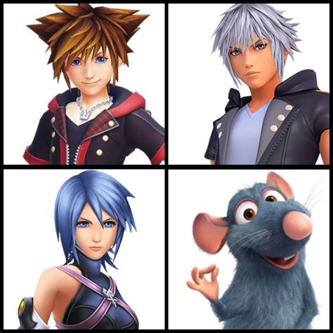 The Four Playable Characters Of Kingdom Hearts Iii Kh3 Spoilers