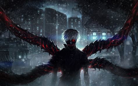 3840x2400 Ken Kaneki Wings 4k 3840x2400 Resolution Wallpaper Hd Anime