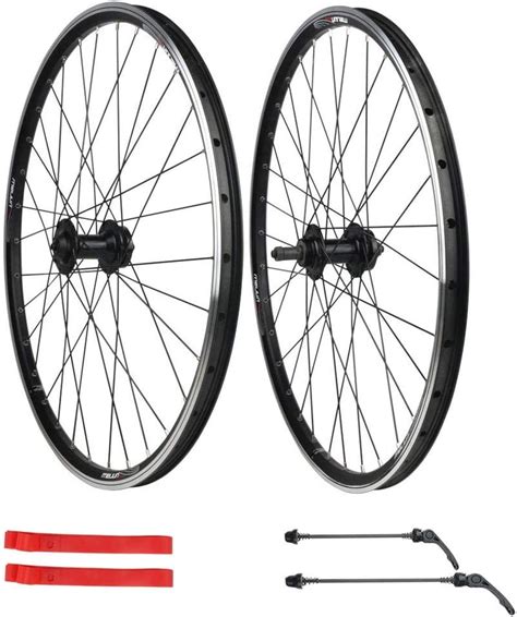 Amazon Com Znnd Mountain Bike Wheelset Double Wall Ultralight Quick Release Mtb Bicycle