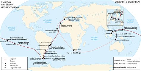 Filemagellan Elcano Circumnavigation Ensvg Wikimedia Commons