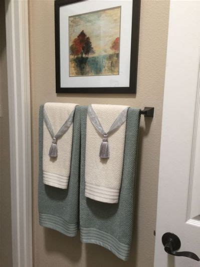 This is one of many bathroom. How to Hang Bathroom Towels Decoratively | decorative ...