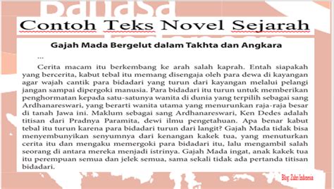 Ppt Struktur Dan Kaidah Kebahasaan Teks Novel Sejarah Zuhri Indonesia