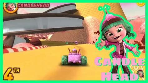 Sugar Rush Speedway Gameplay With Candlehead Sweet Ride Youtube