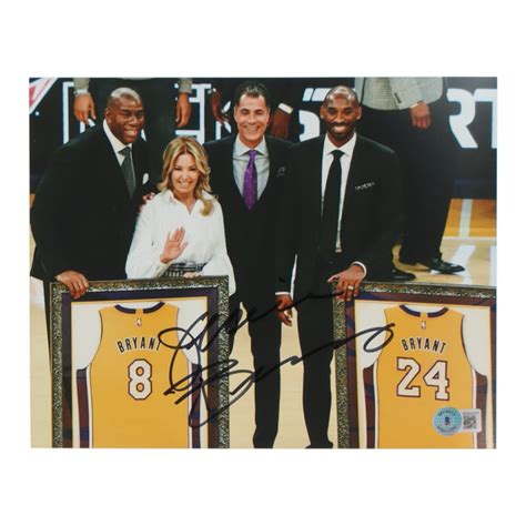 Jeanie Buss Signed Lakers X Photo Beckett Pristine Auction