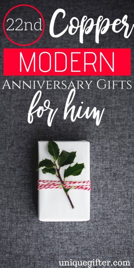 There are loads of different publications to choose. 20 22nd Copper Modern Anniversary Gifts for Him - Unique ...