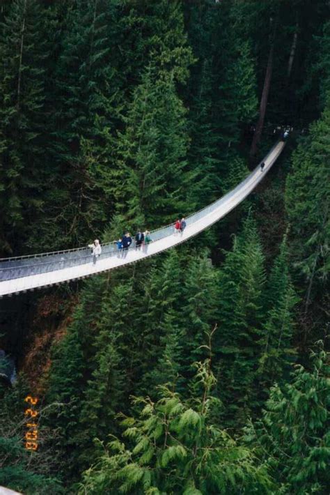 Capilano Suspension Bridge Vancouver British Columbia Id Like To