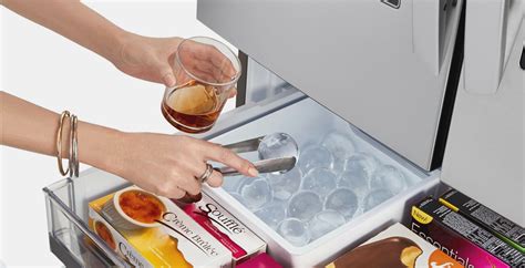Lg Latest Luxury Refrigerator Makes Craft Ice Balls So Take All Our